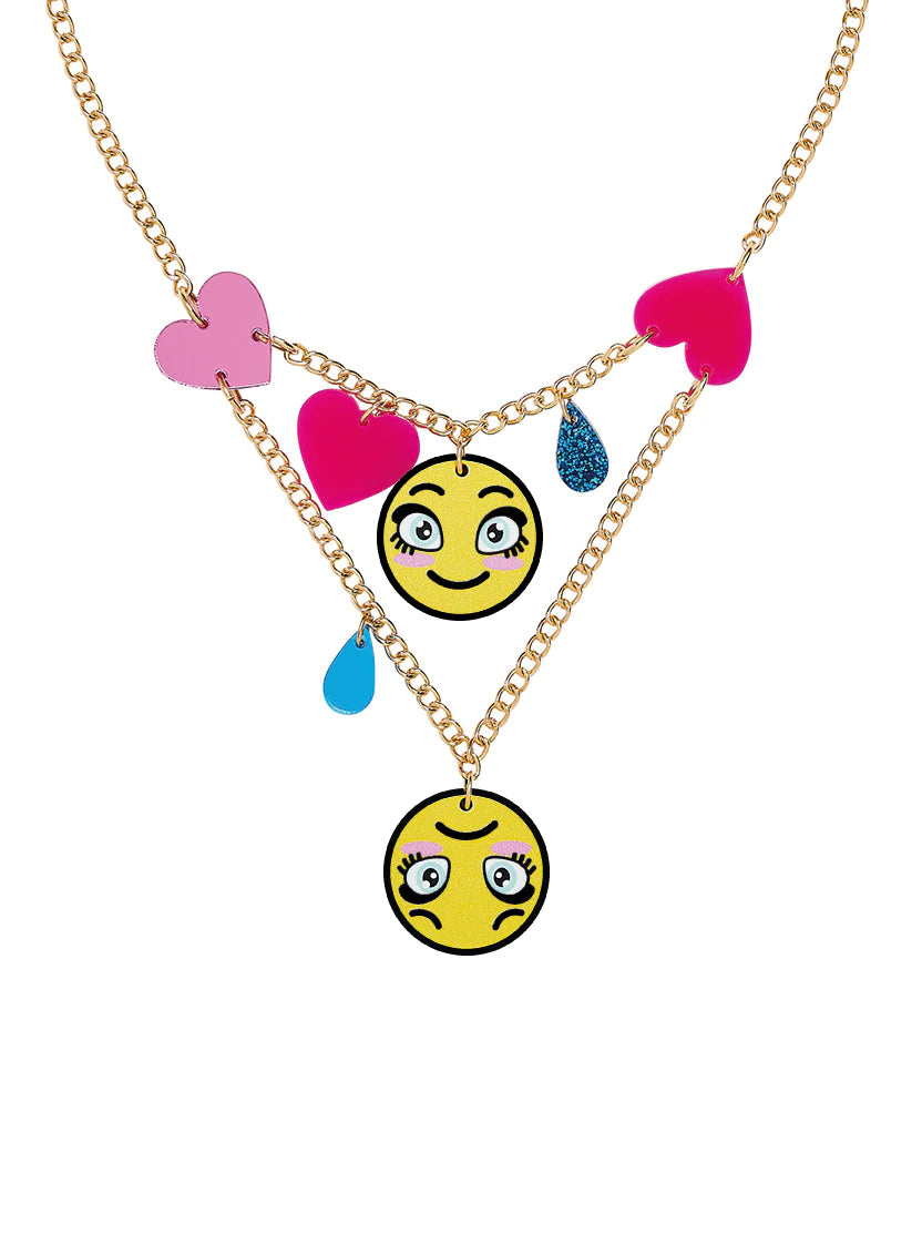 JEWELLERY: Tatty Devine 2 HAPPY Necklace