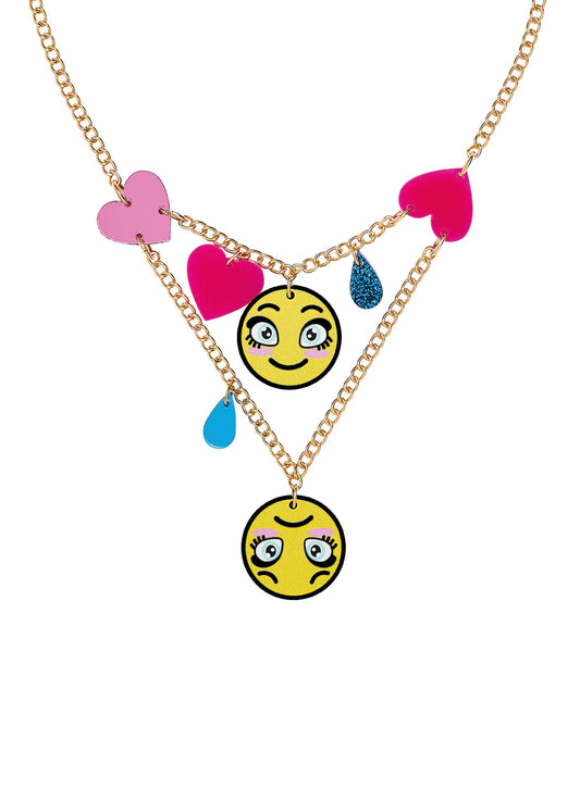 JEWELLERY: Tatty Devine 2 HAPPY Necklace