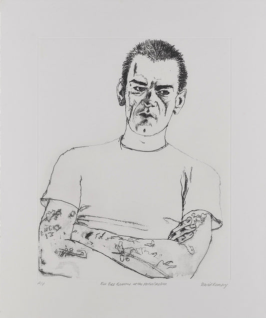 David Remfry: Dee Dee Ramone Print