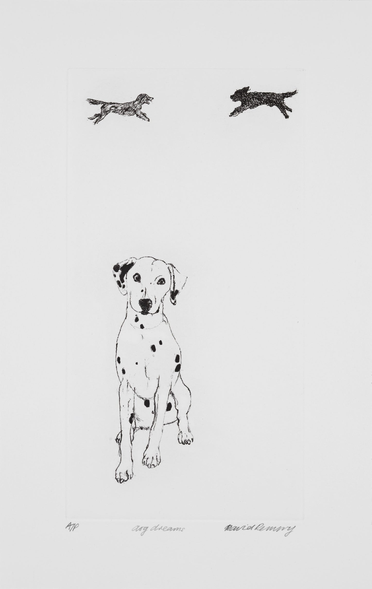 David Remfry: Dog Dreams Print