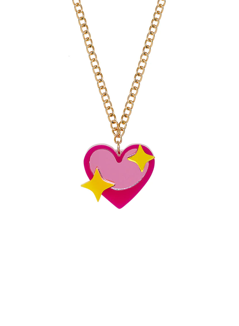 JEWELLERY: Tatty Devine HEART Pendant