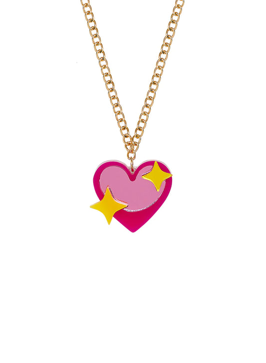 JEWELLERY: Tatty Devine HEART Pendant