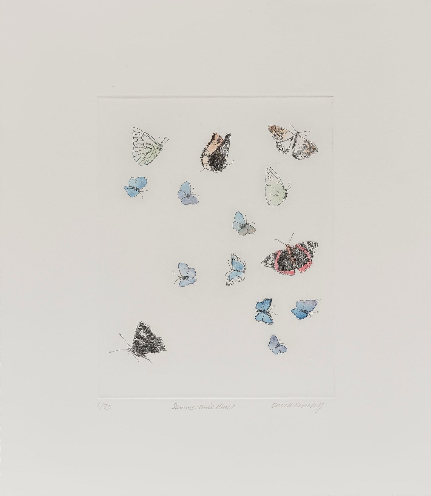 David Remfry: Summertime Blues Print