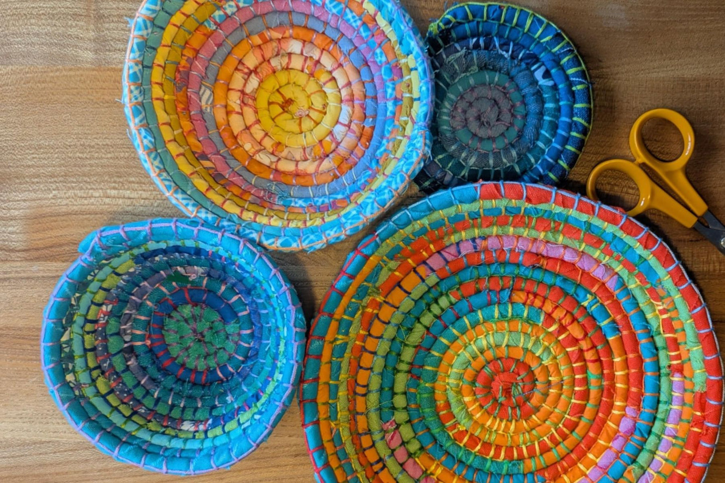 Scrap Fabric Bowls, Baskets, Mats and Coasters Workshop | 9th January 2027