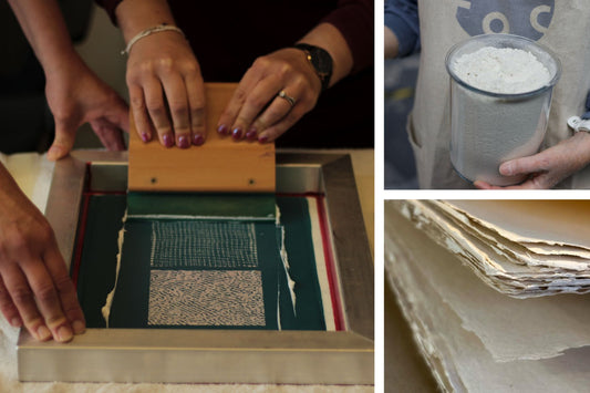 Eco-Flock Printing on Handmade Paper | 11th Oct 2025