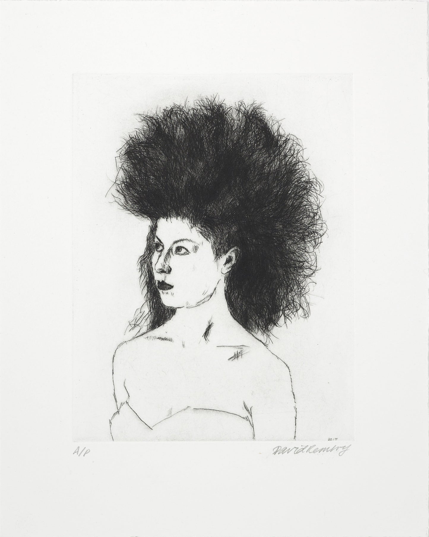 David Remfry: Anna Print