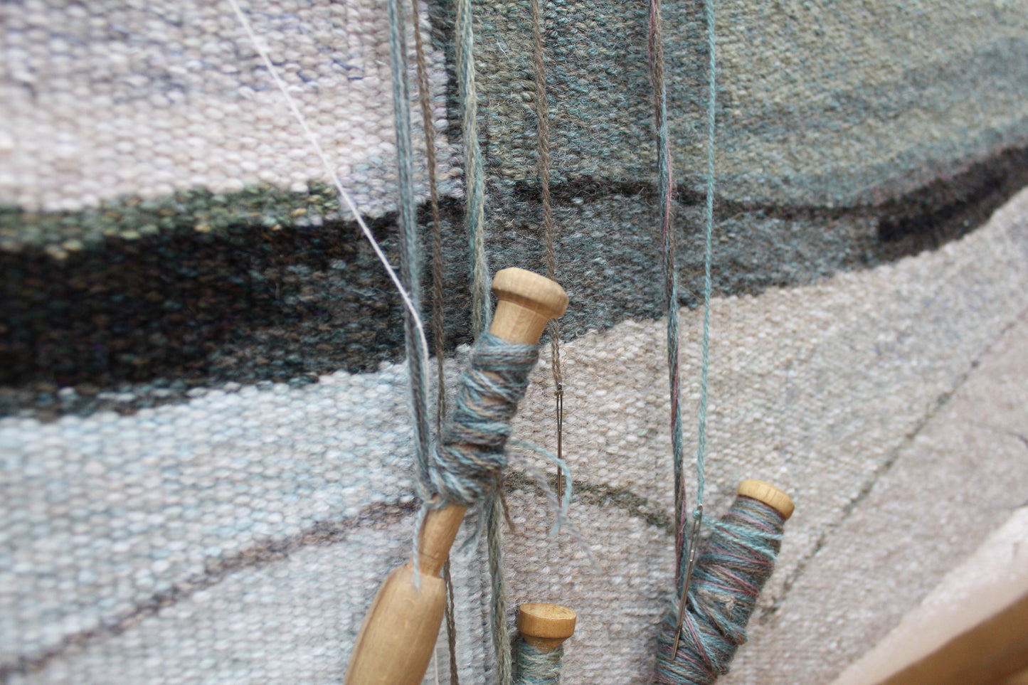 Tapestry Colour Studies: Dovecot Studios after Wilhelmina Barns-Graham, Glacier Ice Face 2024