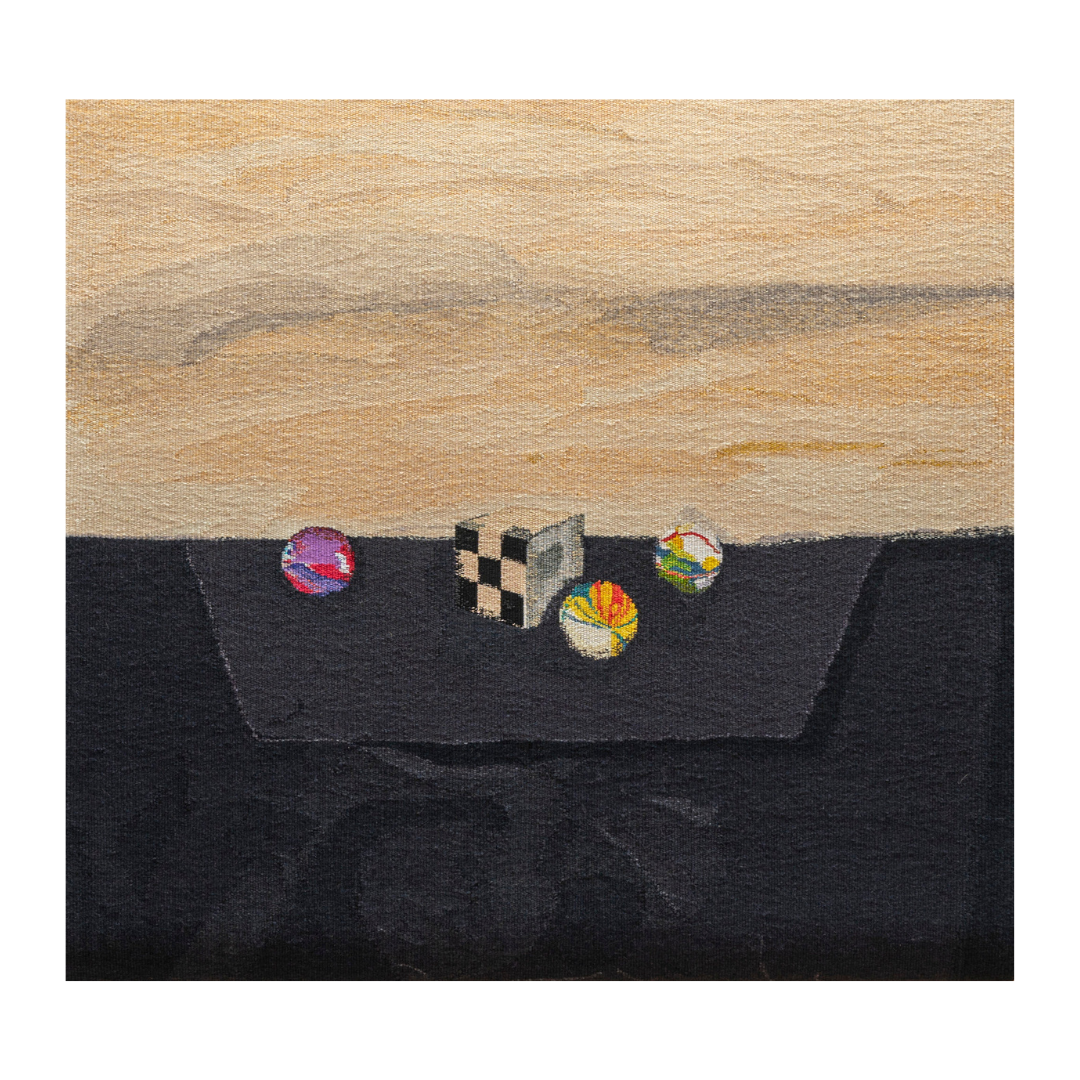 Tapestry Colour Studies: Elizabeth Blackadder, Still Life with Chequered Box