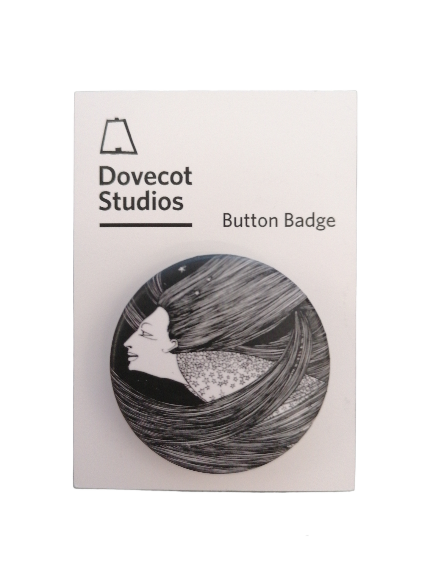 Scottish Women Artists: Wrap Thy Form Button Badge