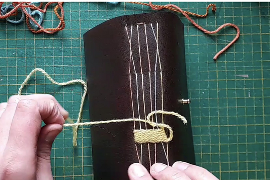 Bookbinding with Woven Spine workshop 20th Feb 2025