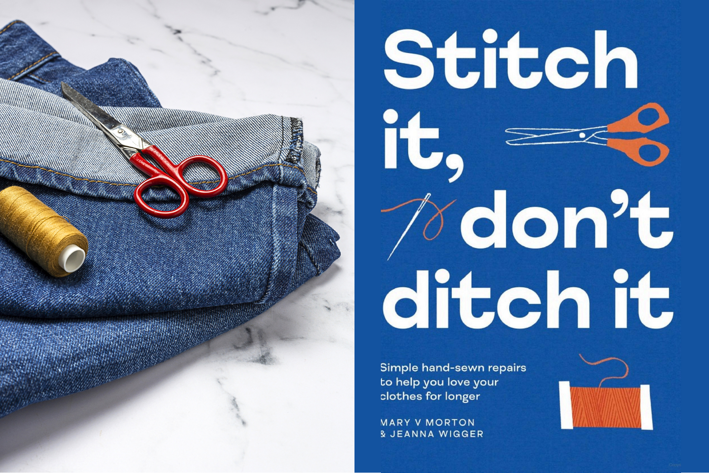 Stitch It, Don’t Ditch It - Talk & Workshop