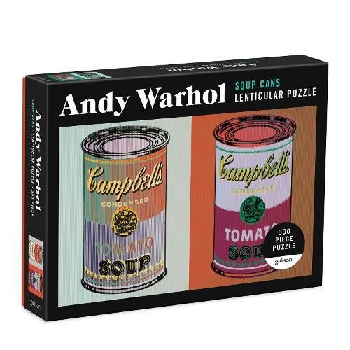Warhol: Lenticular Jigsaw Soup Cans