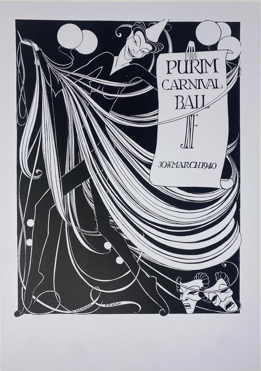 Scottish Women Artists: Purim Carnival Ball A3 Print