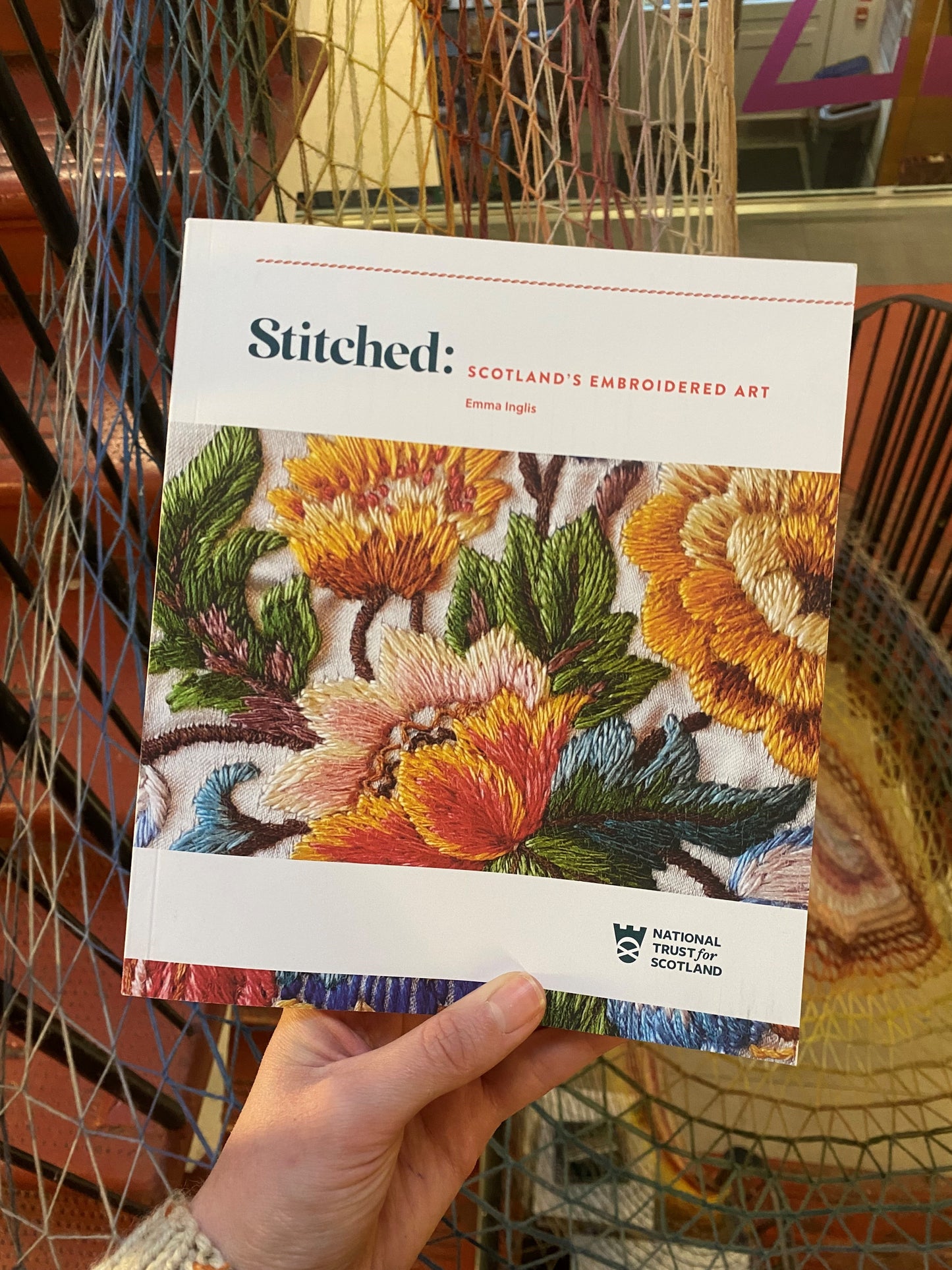 BOOK: Stitched: Scotland's Embroidered Art