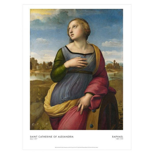Raphael: A3 Print Catherine of Alexandria