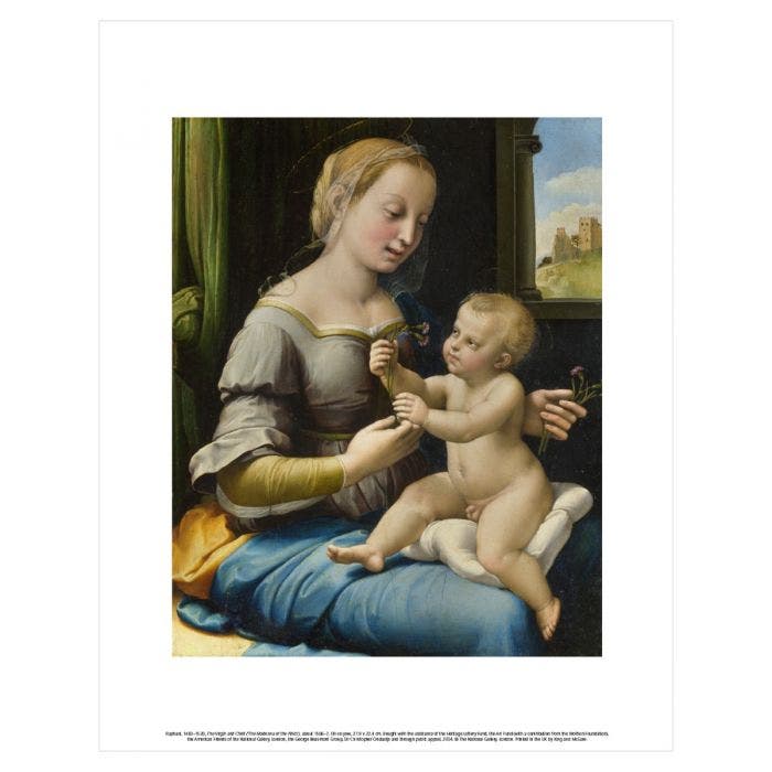 Raphael: A3 Print The Madonna of the Pinks