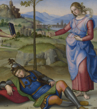 Raphael: Greeting Card - An Allegory