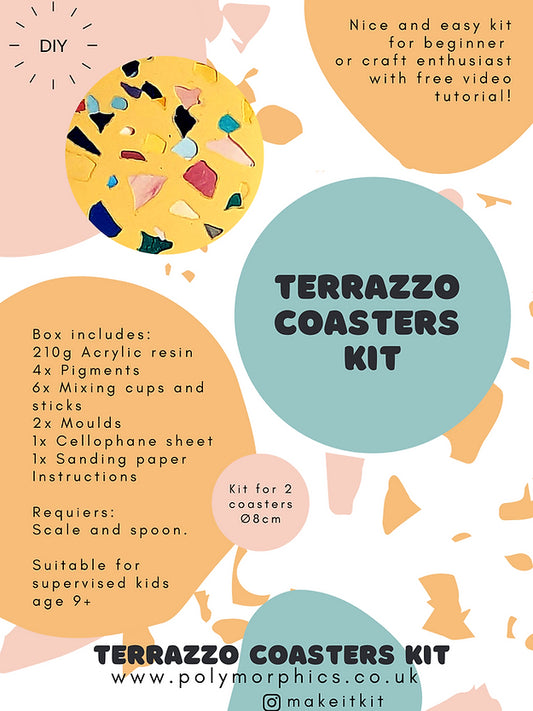 Polymorphics - Terrazzo Coasters Kit