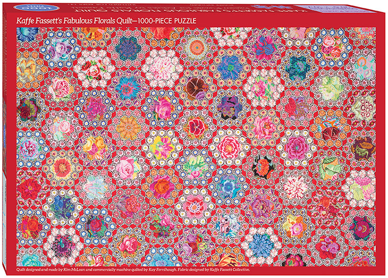 Kaffe Fassett: Fabulous Florals Quilt Jigsaw Puzzle