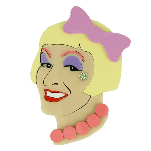 JEWELLERY: Lou Taylor: Grayson Perry Statement Brooch