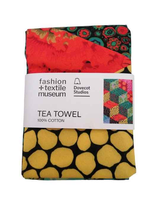 Kaffe Fassett: Tumbling Blocks Tea Towel