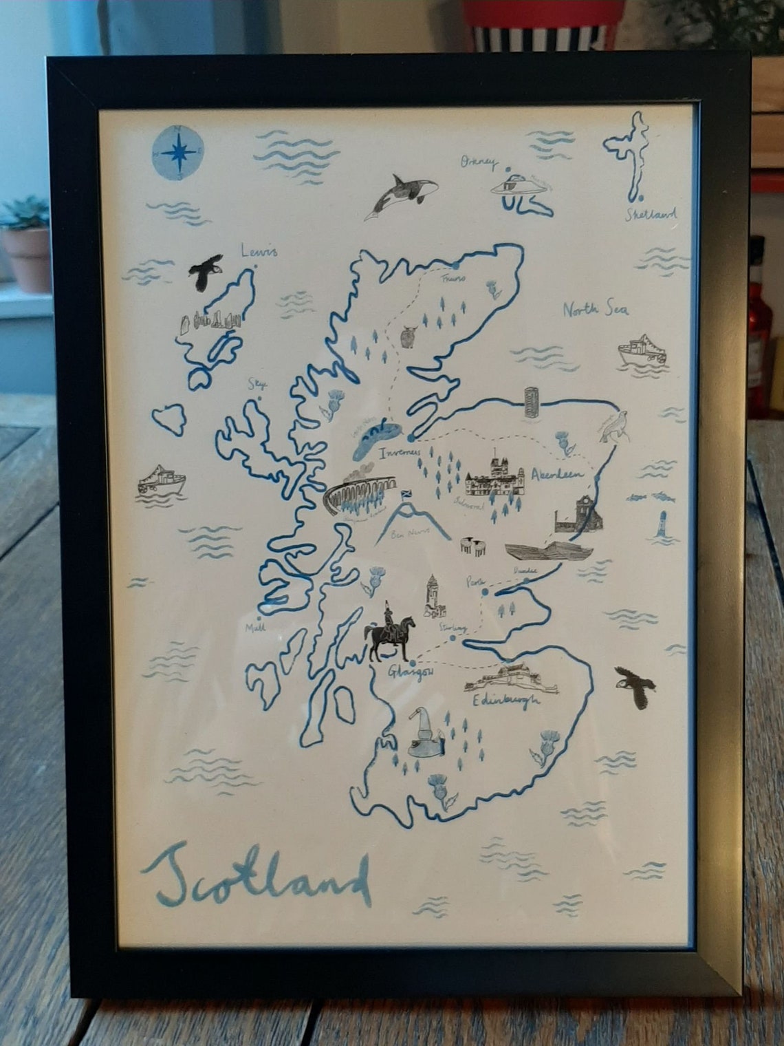 Invisible Cities: Scotland Map